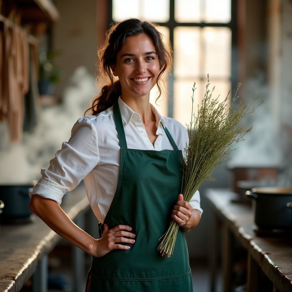 Chiara Ferrante, maestra tintrice e botanica applicata