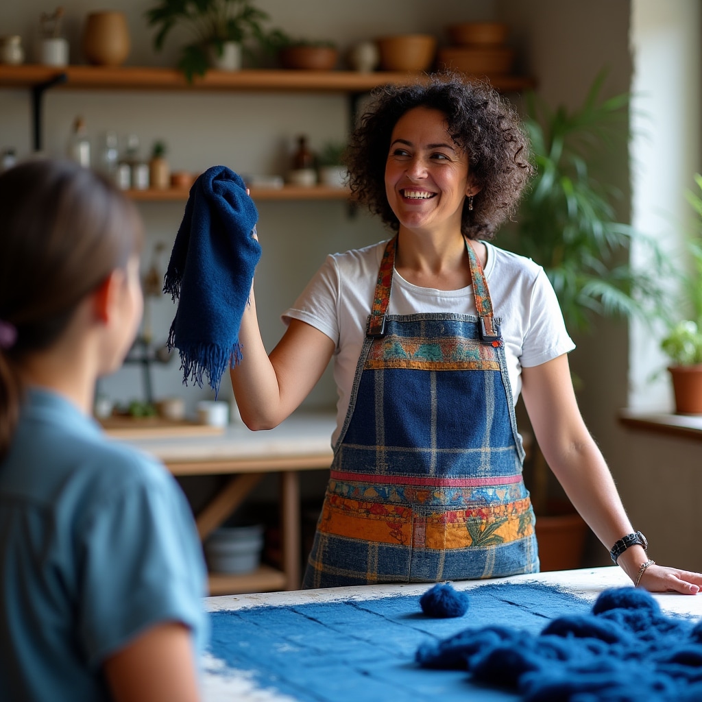 Valentina Greco, istruttrice specializzata in fibre e fissaggio
